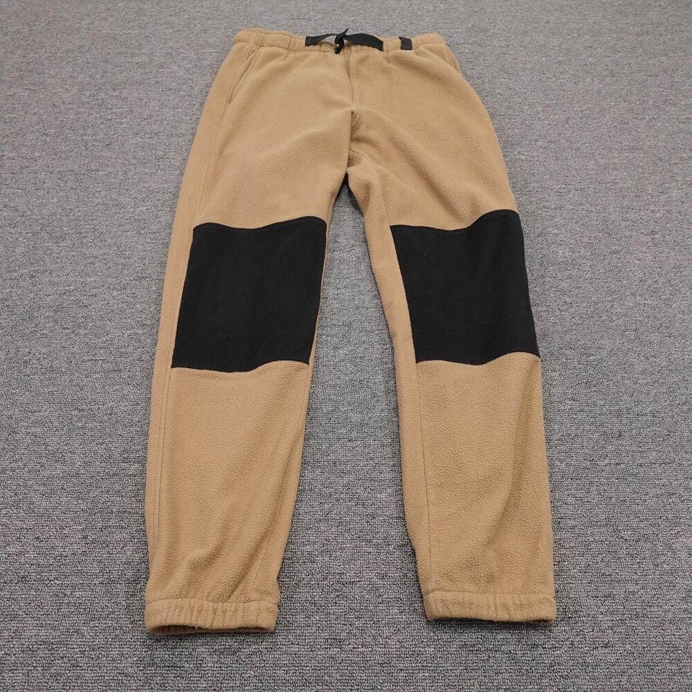 Roark Pants Mens Medium 34x29 Beige Fleece Jogger Elastic Waist Outdoor Hiking